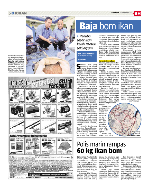 Berita Harian - 07/02/2014