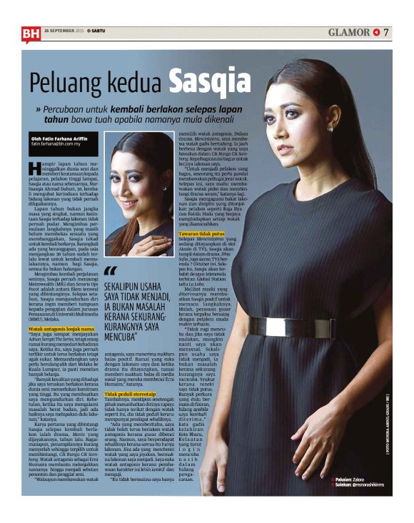 Berita Harian - 26/09/2015