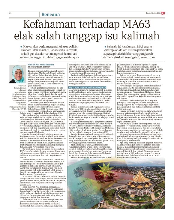 Berita Harian - 12/06/2023