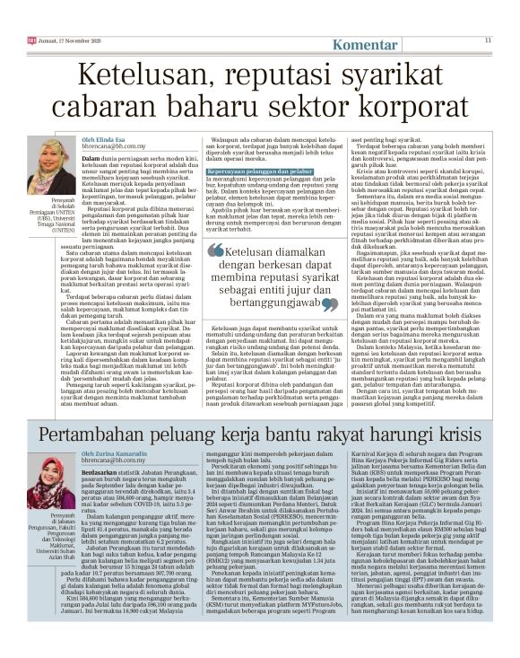 Berita Harian - 17/11/2023