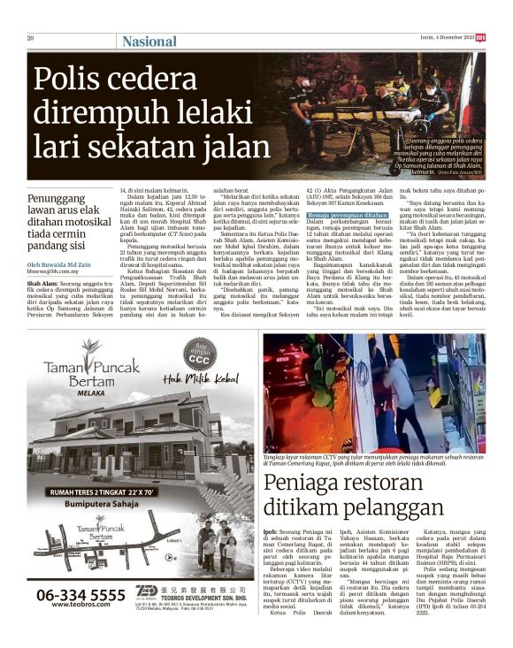 Berita Harian - 04/12/2023