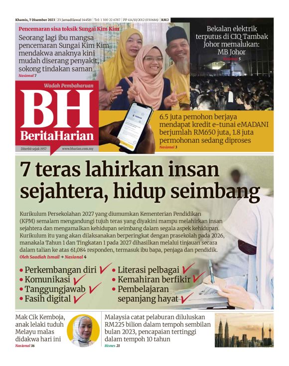 Berita Harian - 07/12/2023