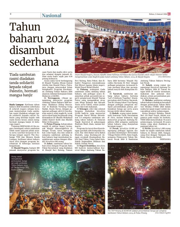 Berita Harian - 02/01/2024