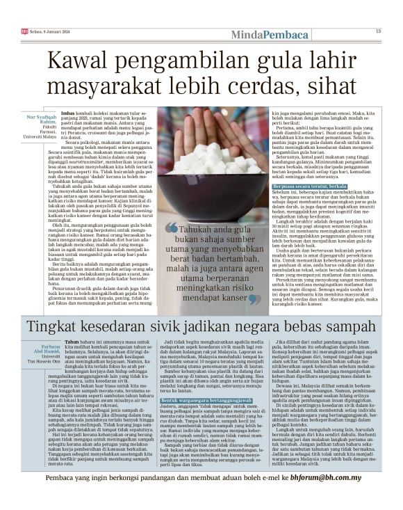 Berita Harian - 09/01/2024