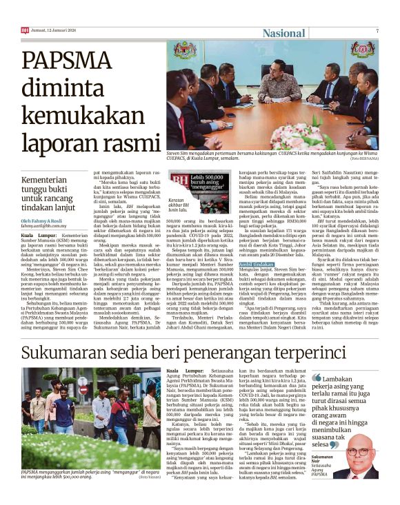 Berita Harian - 12/01/2024