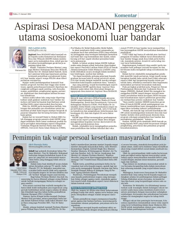 Berita Harian - 17/01/2024