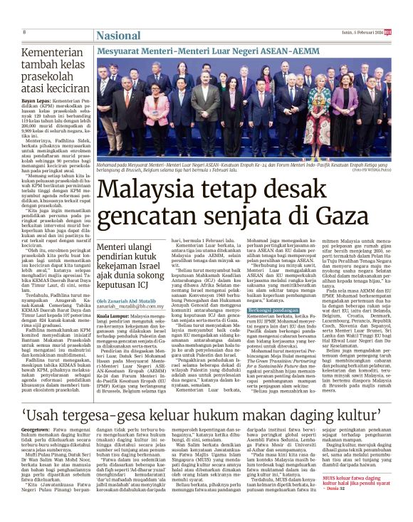 Berita Harian - 05/02/2024