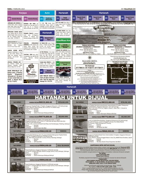 Berita Harian - 07/02/2024