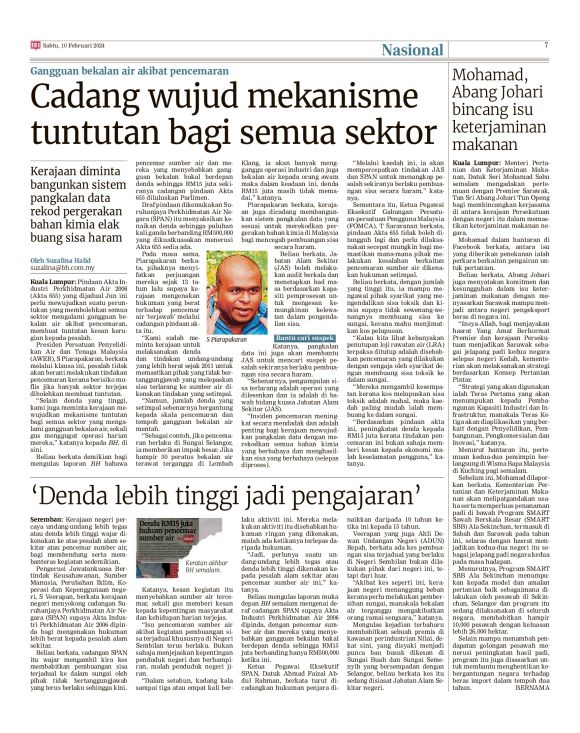 Berita Harian - 10/02/2024