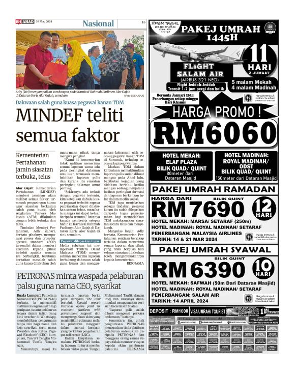 Berita Harian - 10/03/2024